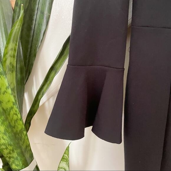 Free People Sweet Talk Mini Dress Black ruffle S - Picture 3 of 10